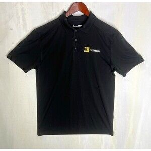 BetMGM Sportsbook Men’s Polo by CornerStone Black Short Sleeve Collared Size S